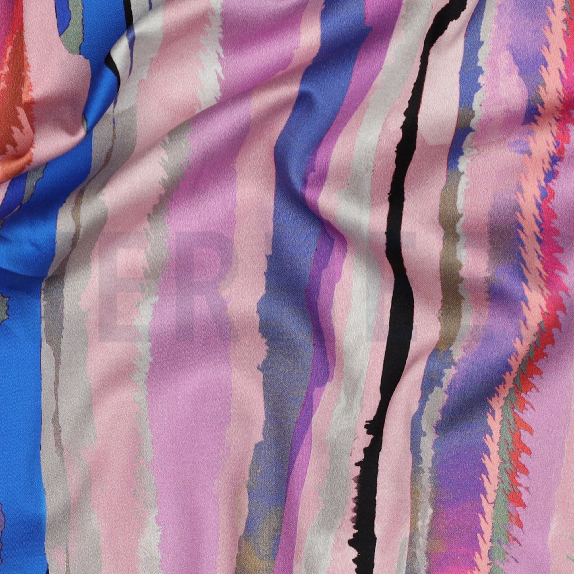 COTTON SATIN DIGITAL STRIPES MAUVE (high resolution) #2