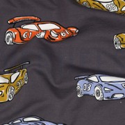 FRENCH TERRY RACECARS GREY (thumbnail) #2
