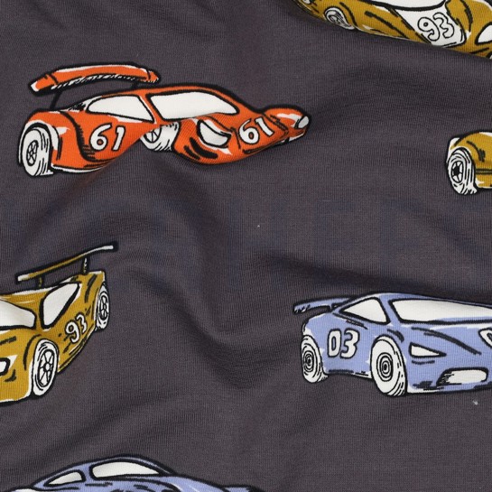 FRENCH TERRY RACECARS GREY #7