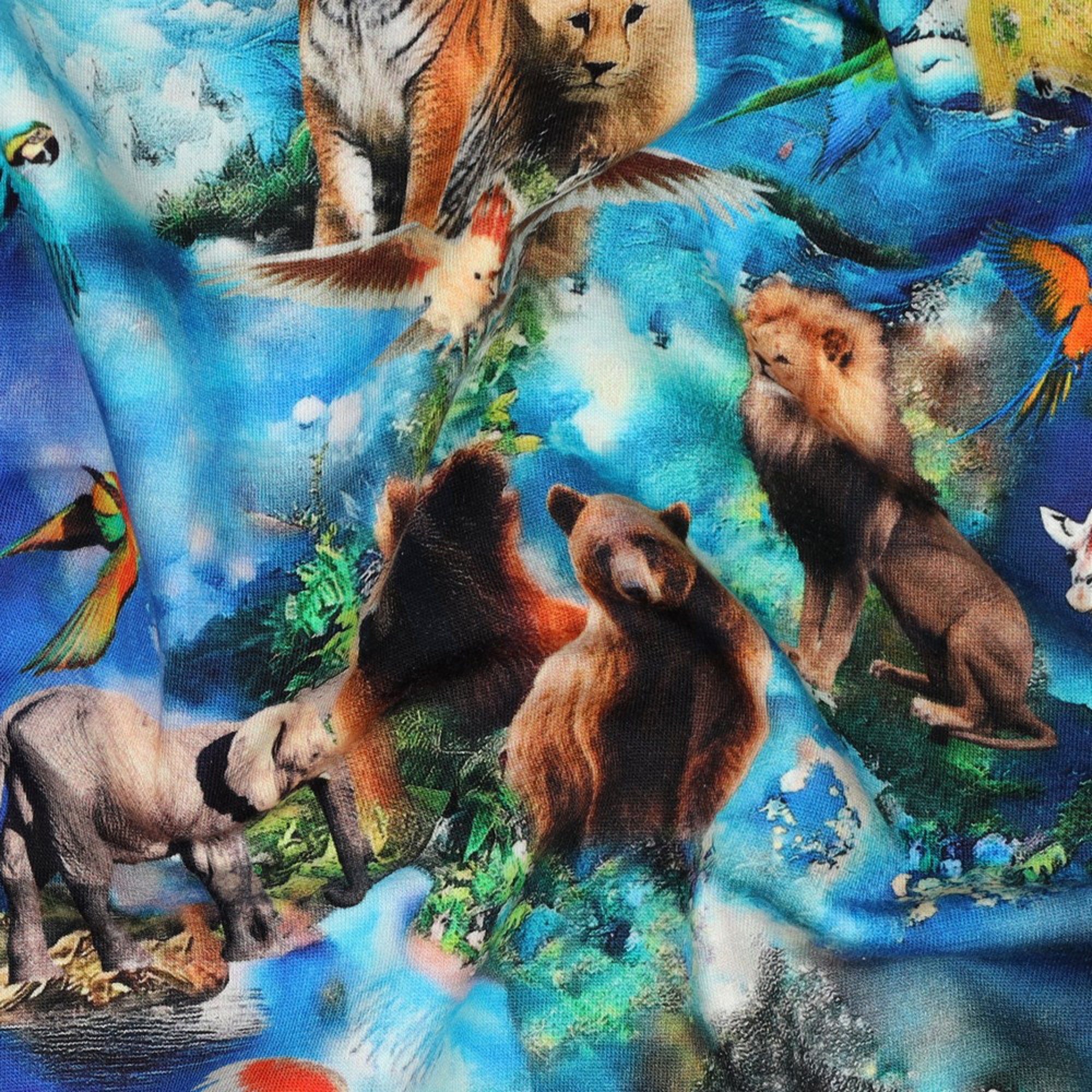 SWEAT DIGITAL ANIMALS BLUE (high resolution) #2
