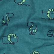 FLANNEL DINOSAURS PETROL (thumbnail) #2