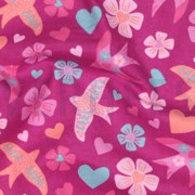 FLANNEL BIRDS FUCHSIA (thumbnail) #2