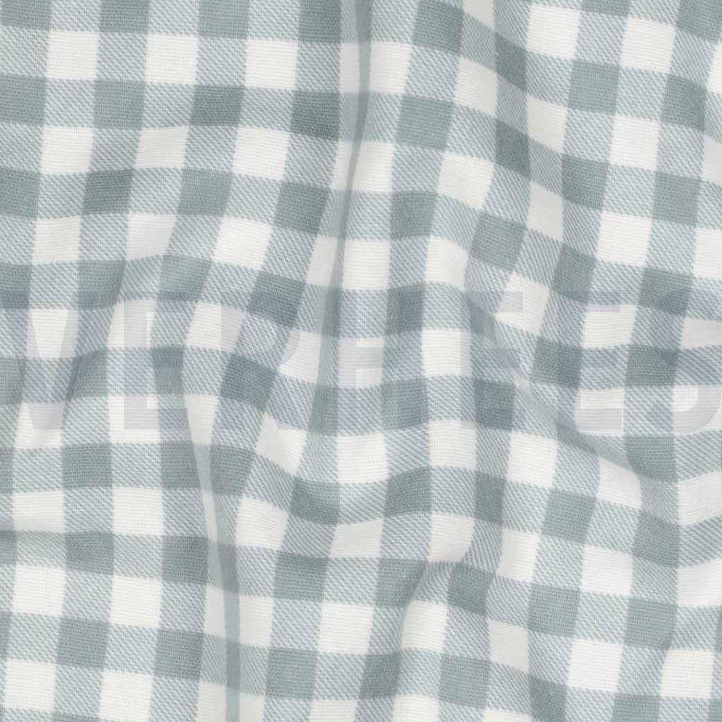 FLANNEL CHECKS SAGE #2