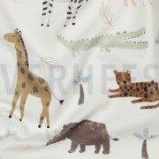 JERSEY DIGITAL SAFARI ANIMALS WHITE (thumbnail) #2