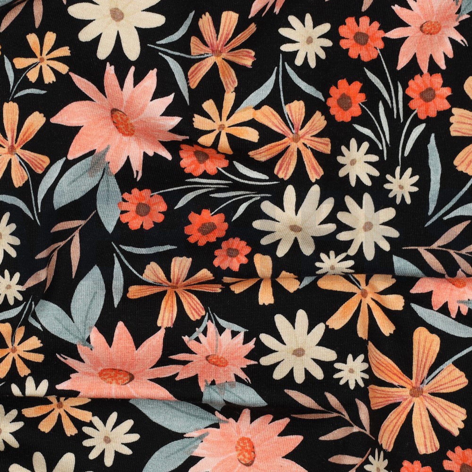 JERSEY DIGITAL FLOWERS BLACK (high resolution) #2