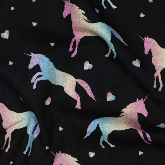 JERSEY DIGITAL EINHÖRNER SCHWARZ #7