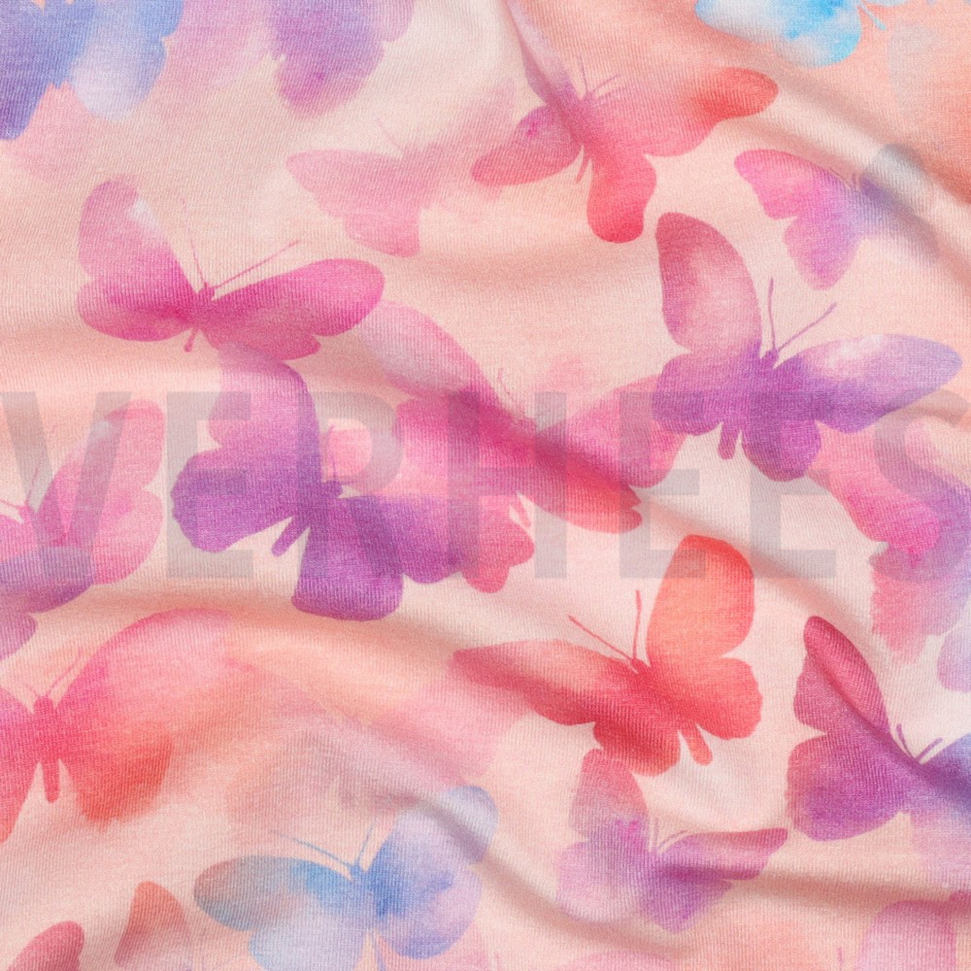 JERSEY DIGITAL BUTTERFLIES LIGHT PINK (high resolution) #2