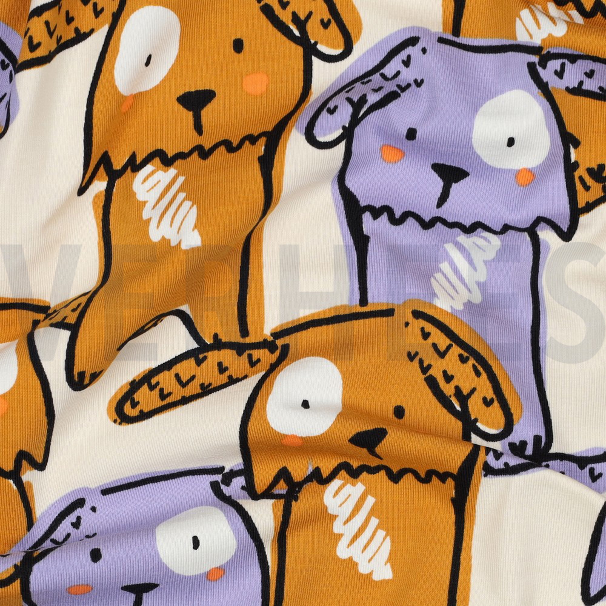 JERSEY DOGS ECRU (high resolution) #2