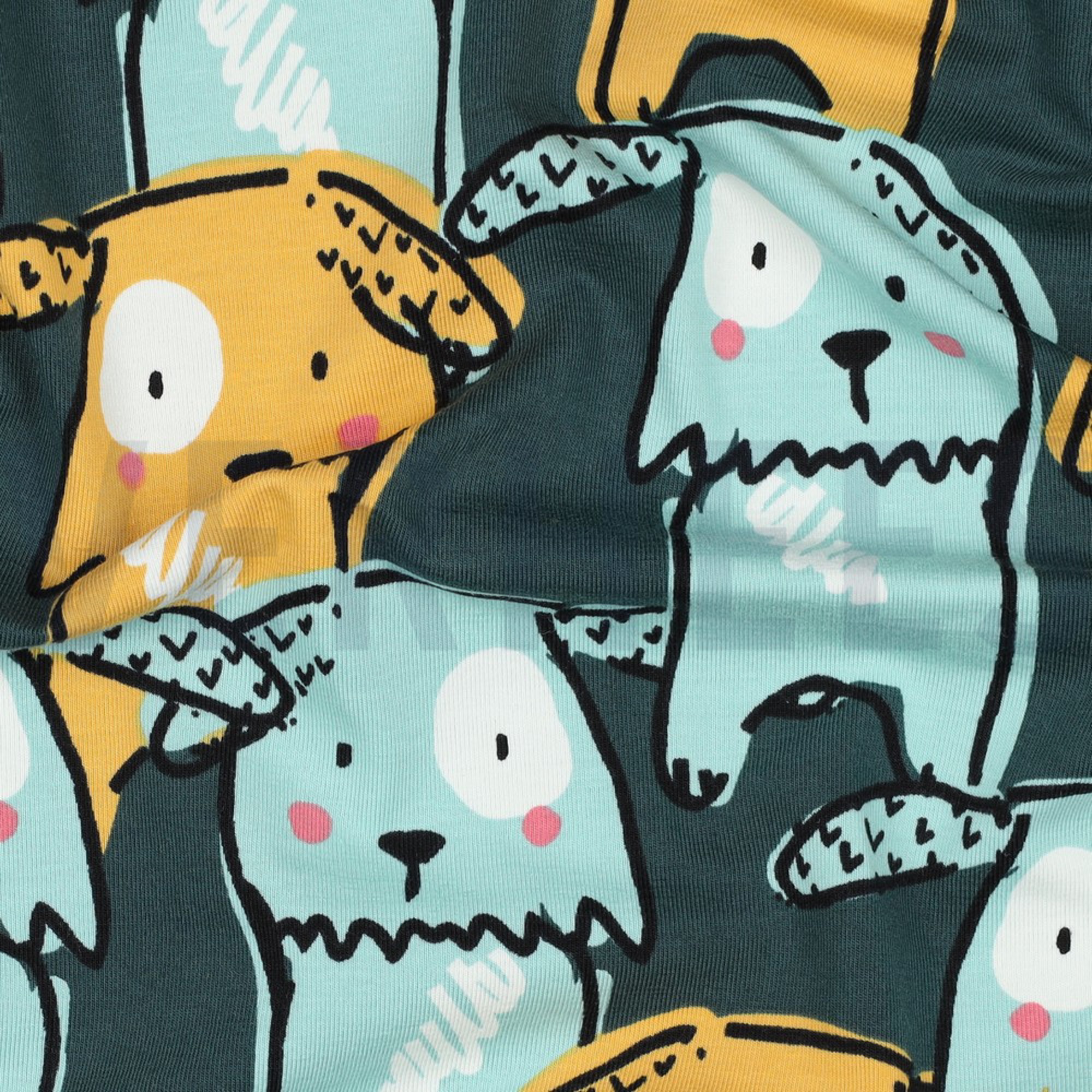 JERSEY DOGS DARK GREEN (high resolution) #2