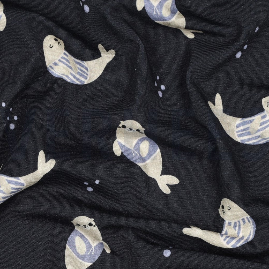 JERSEY GOTS DIGITAL SEALS NAVY #2