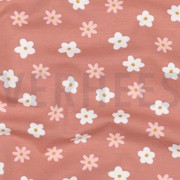 JERSEY GOTS DUCKS AND FLOWERS PINK (thumbnail) #2