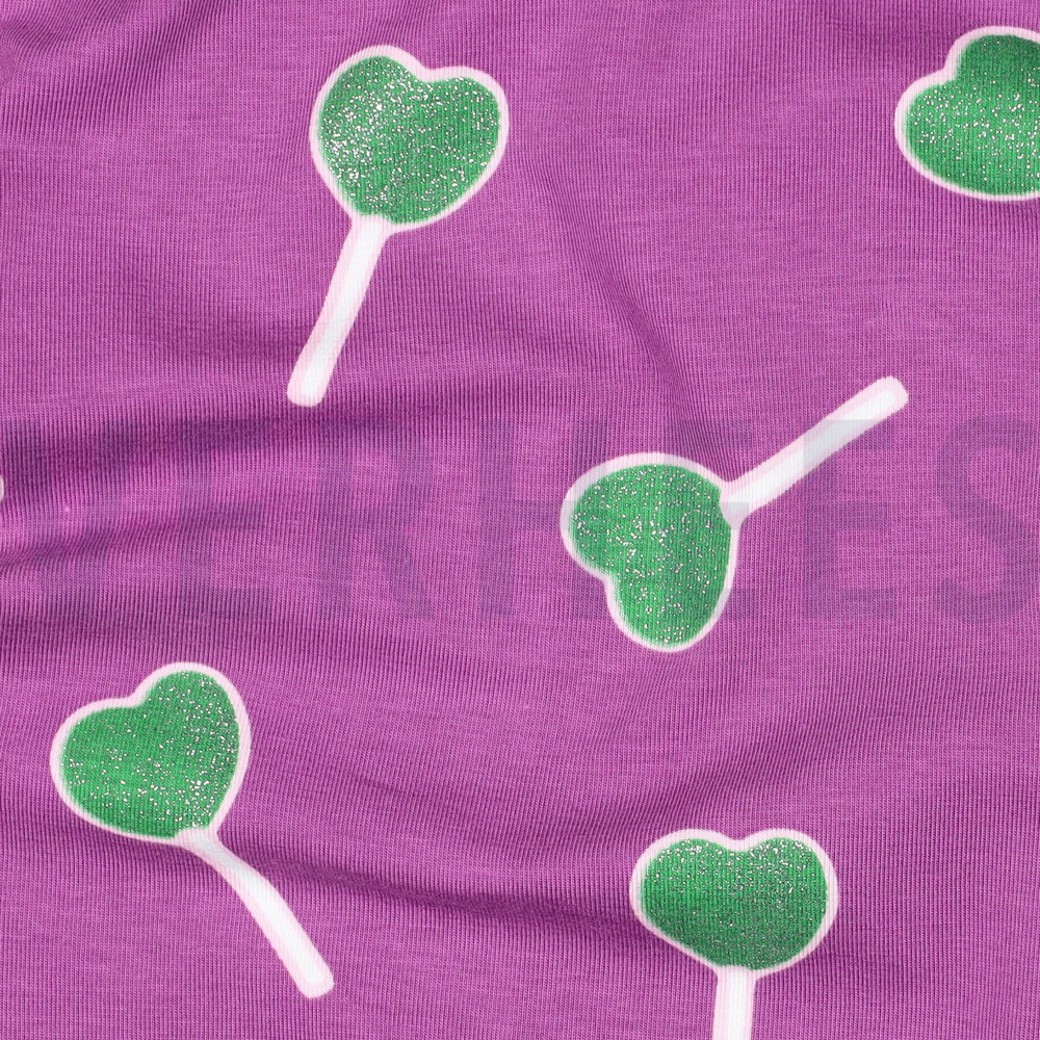 JERSEY GLITTER LOLLYPOP PURPLE #2