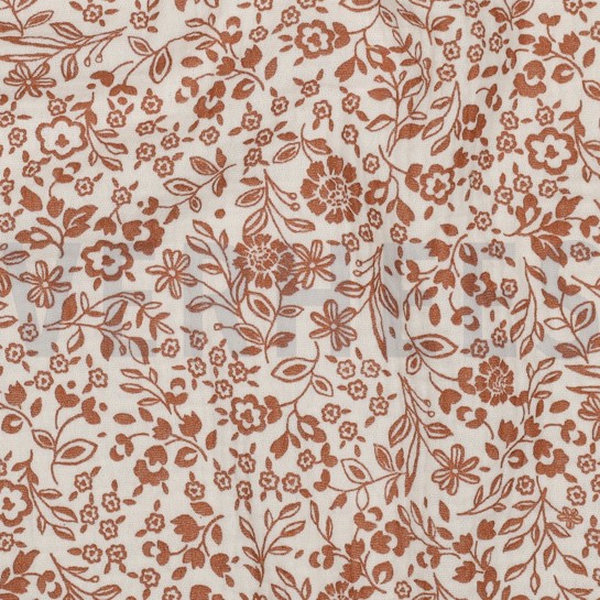 MUSSELIN BLUMEN ECRU #7