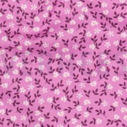 POPLIN GOTS FLOWERS PURPLE (thumbnail) #2