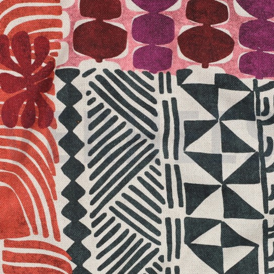 CANVAS DIGITAL ABSTRAKT ROT #7