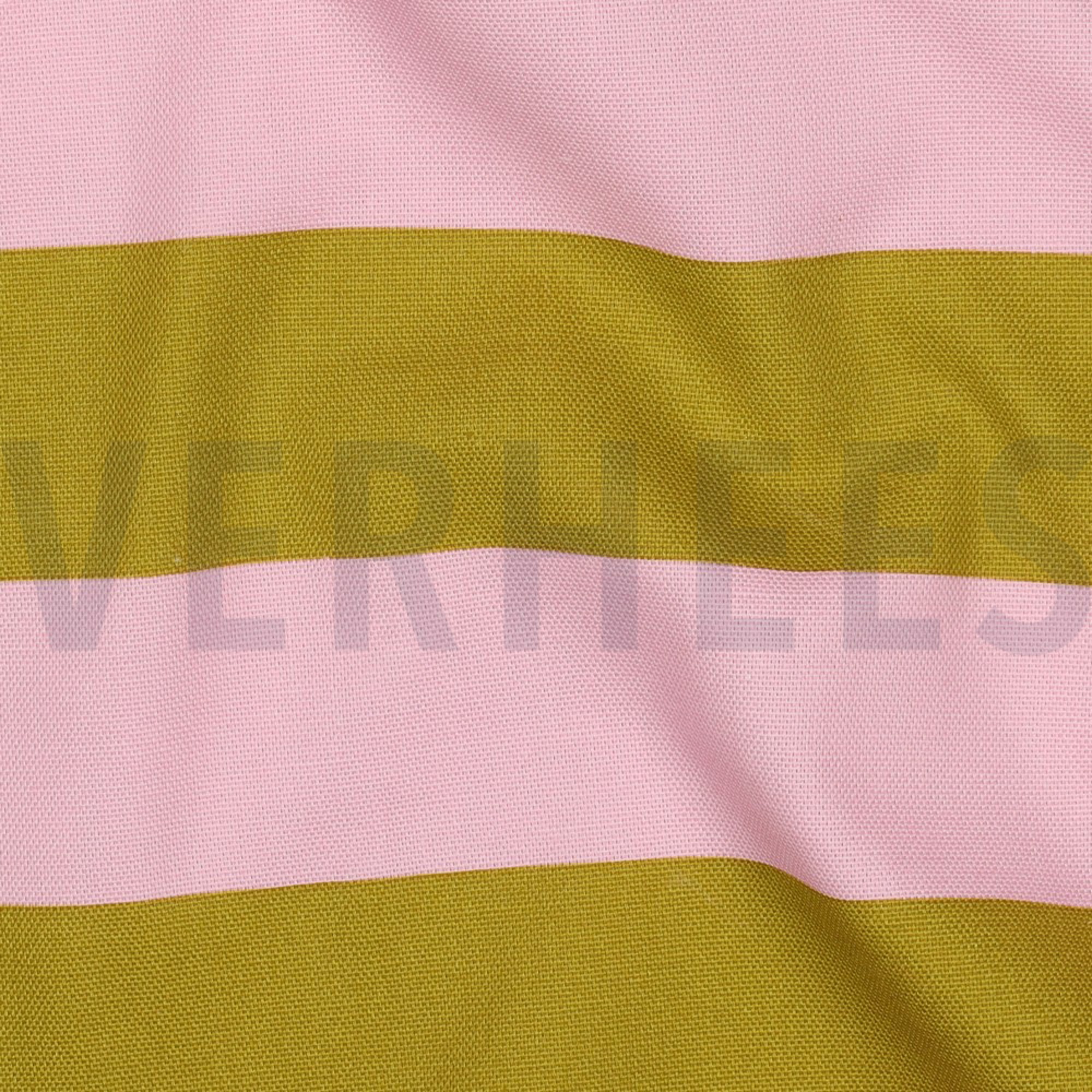 CANVAS STRIPES LIGHT PINK / OCHRE (high resolution) #2