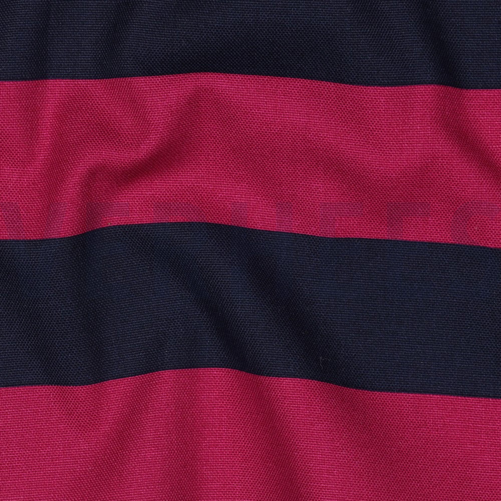CANVAS STRIPES FUCHSIA / NAVY (high resolution) #2
