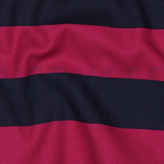 CANVAS STRIPES FUCHSIA/ NAVY #7
