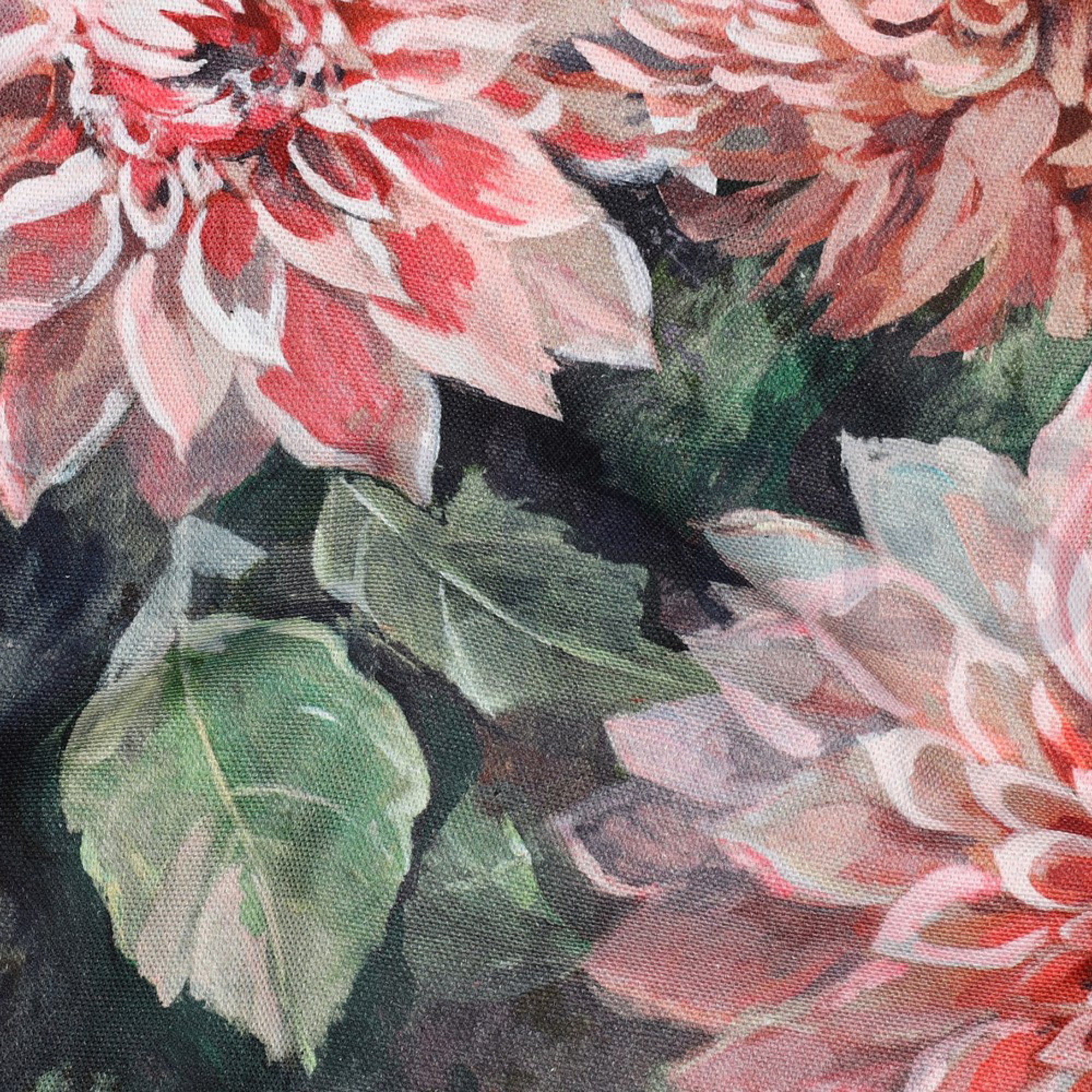 CANVAS DIGITAL FLOWERS RED (high resolution) #2