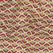 FINE POPLIN FLOWERS BORDEAUX (thumbnail) #2