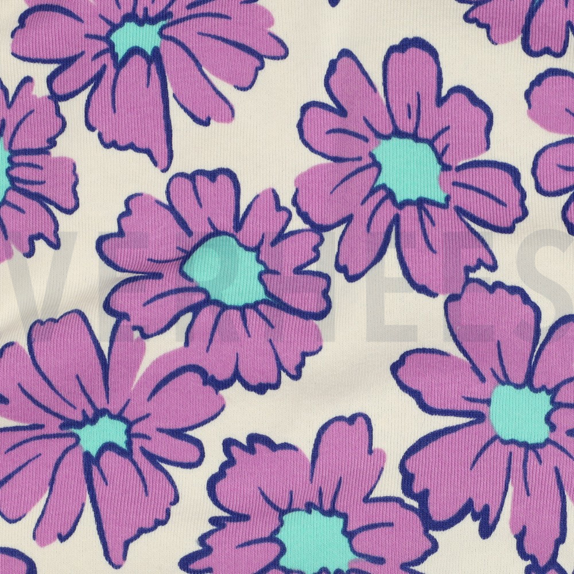 JOGGING FLOWERS OFF-WHITE (high resolution) #2