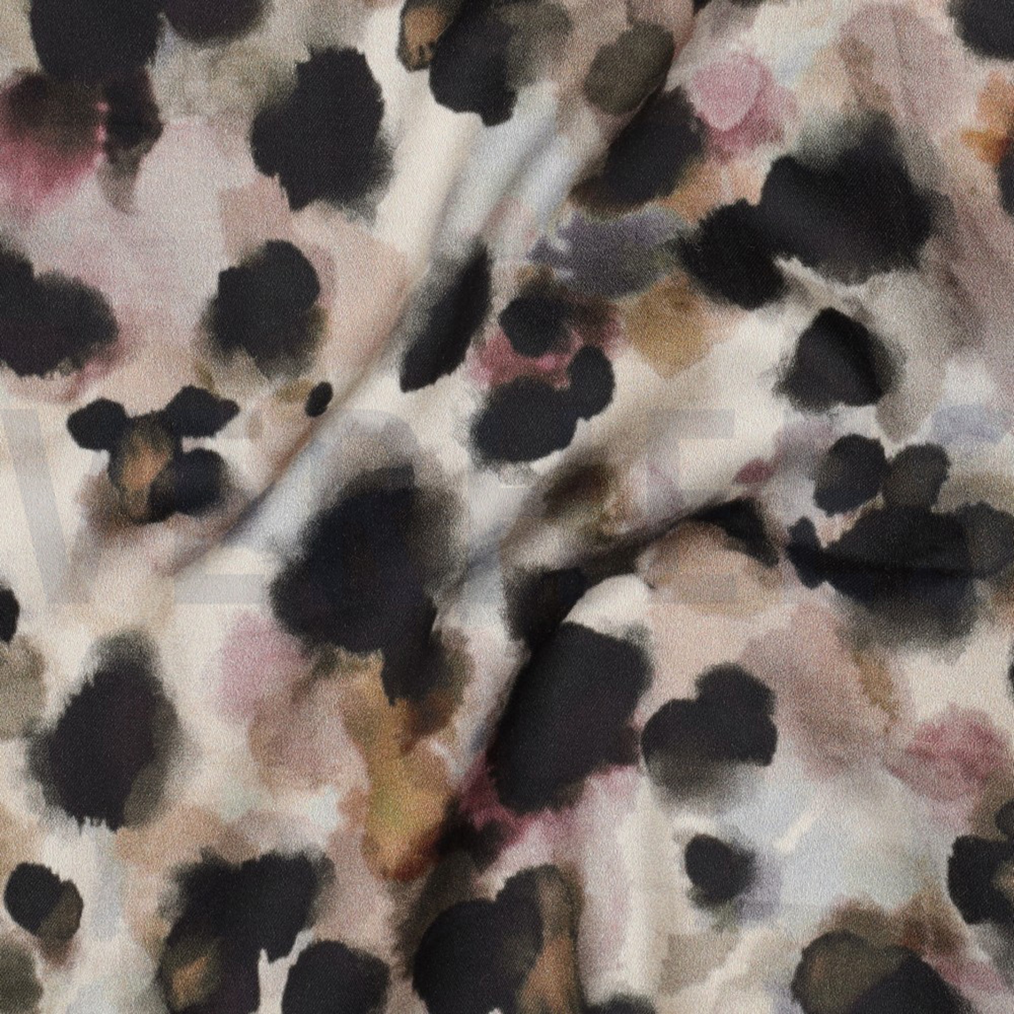 COTTON SATIN DIGITAL ANIMAL SKIN BEIGE (high resolution) #2