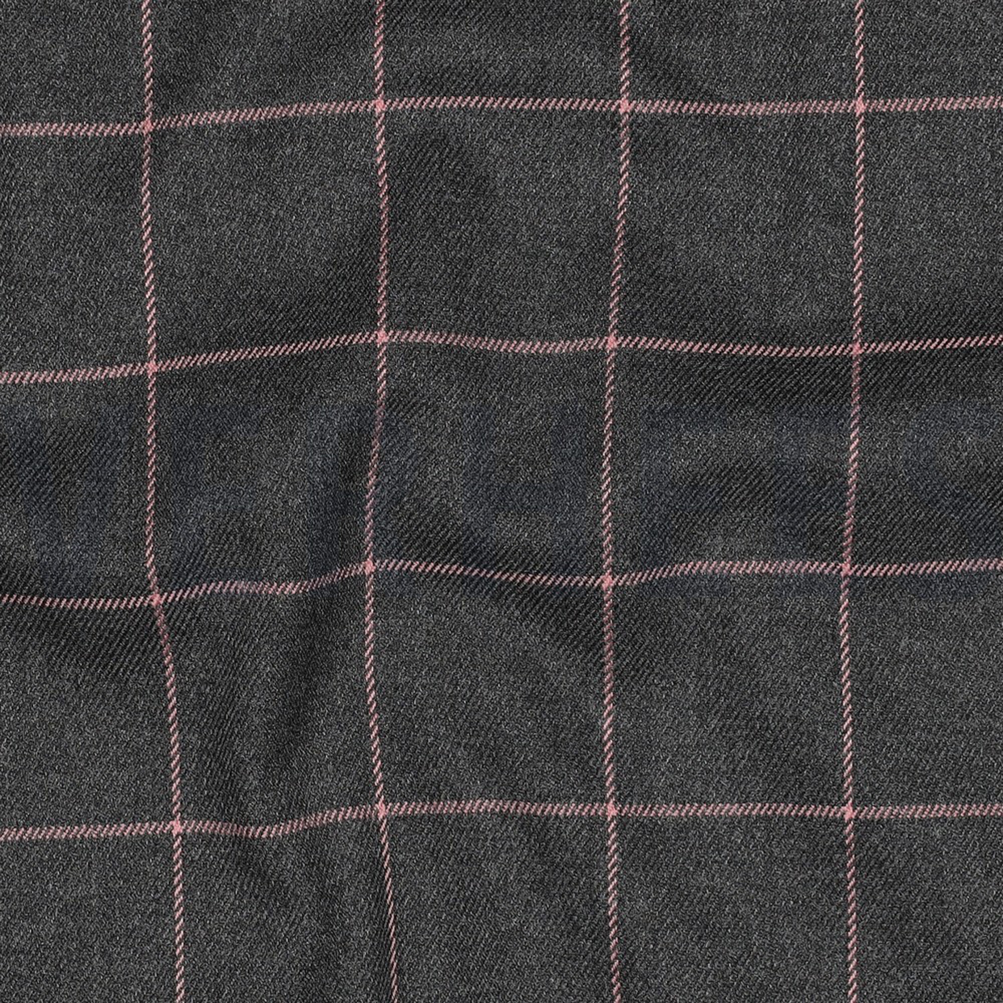 CHECK GREY MELANGE/ ROSE (high resolution) #2