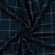 CHECK INDIGO/WHITE (thumbnail) #2