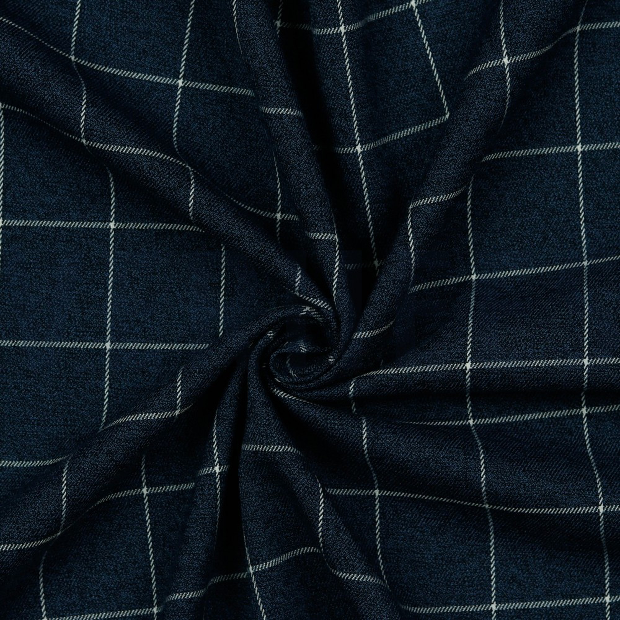 CHECK INDIGO/WHITE (high resolution) #2