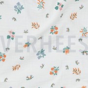 DOUBLE GAUZE FLOWERS WHITE (thumbnail) #2