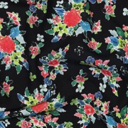 LENZING ECOVERO DIGITAL FLOWERS BLACK (thumbnail) #2