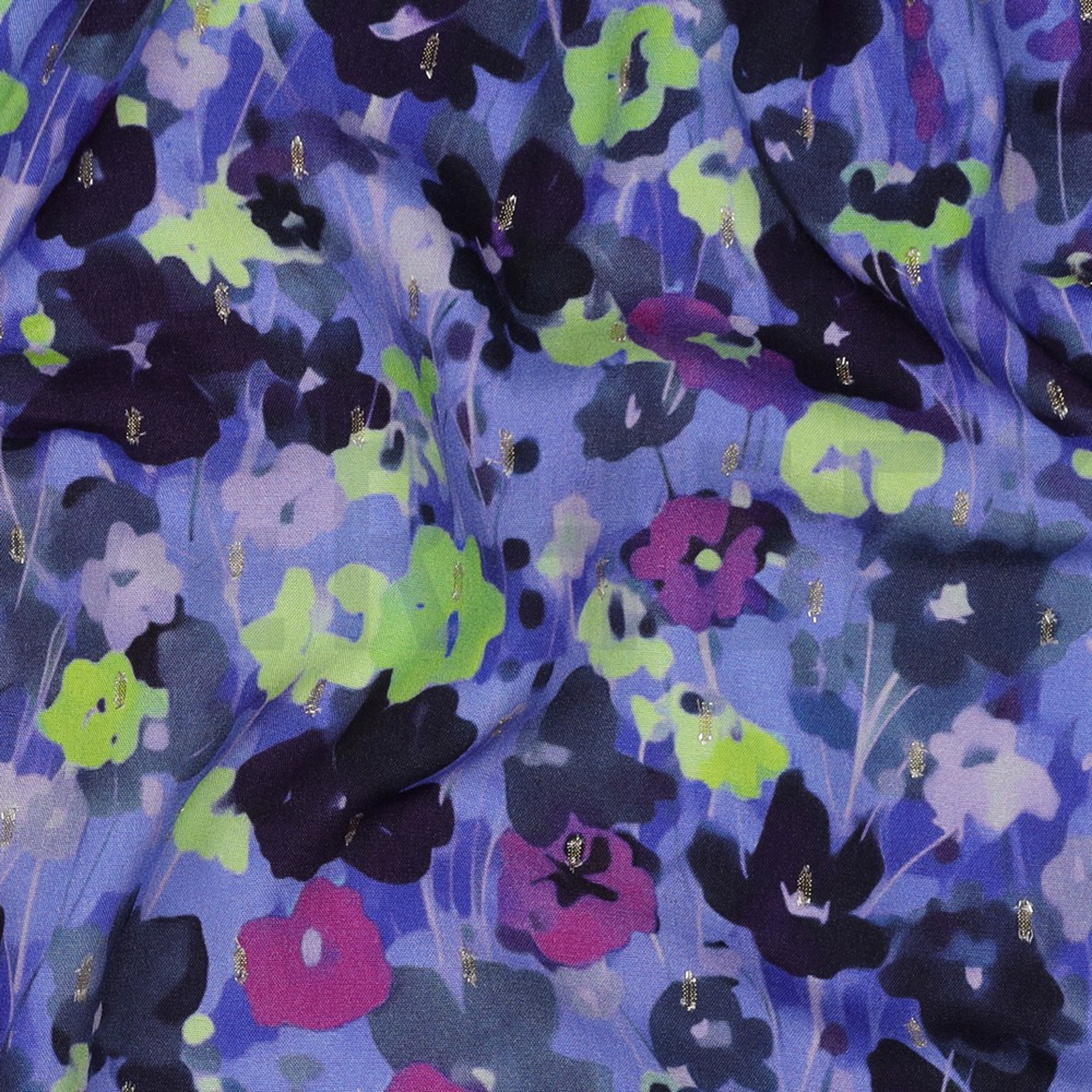 VISCOSE LUREX DIGITAL FLOWERS COBALT (high resolution) #2