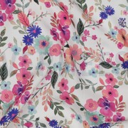 VISCOSE LUREX DIGITAL FLOWERS WHITE (thumbnail) #2