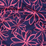 ROSELLA STRETCH FLOWERS NAVY (thumbnail) #2