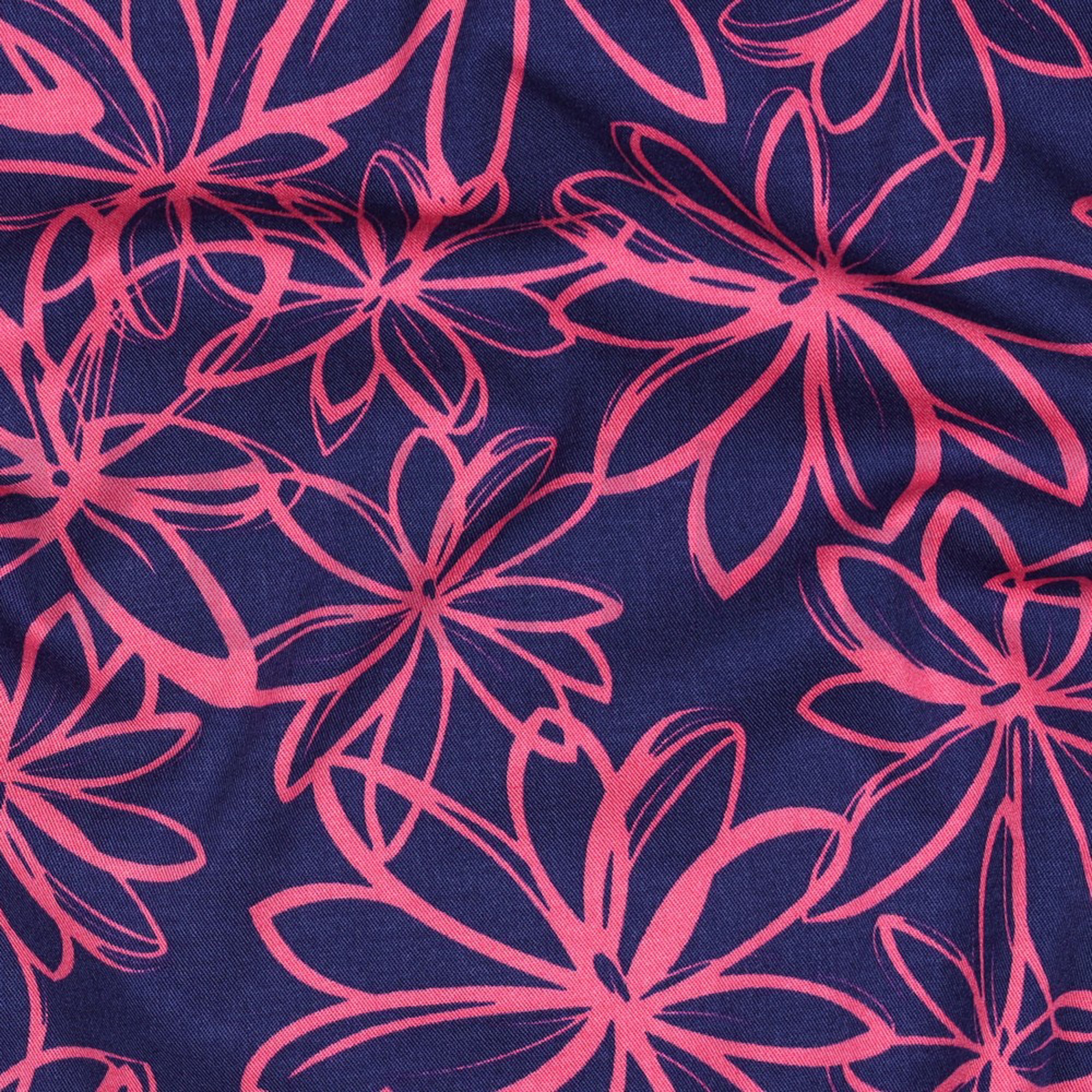 ROSELLA STRETCH FLOWERS NAVY (high resolution) #2
