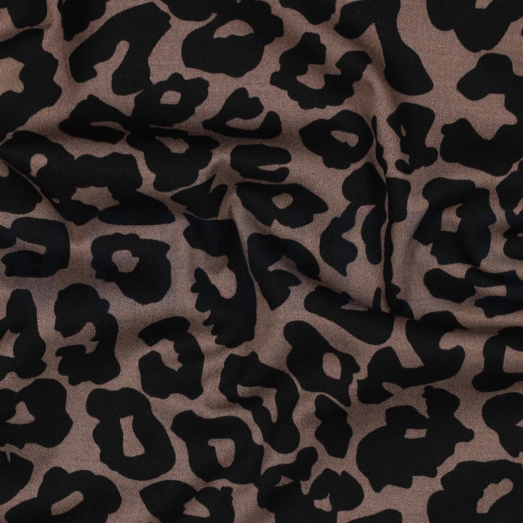 ROSELLA STRETCH ANIMAL SKIN BROWN #2
