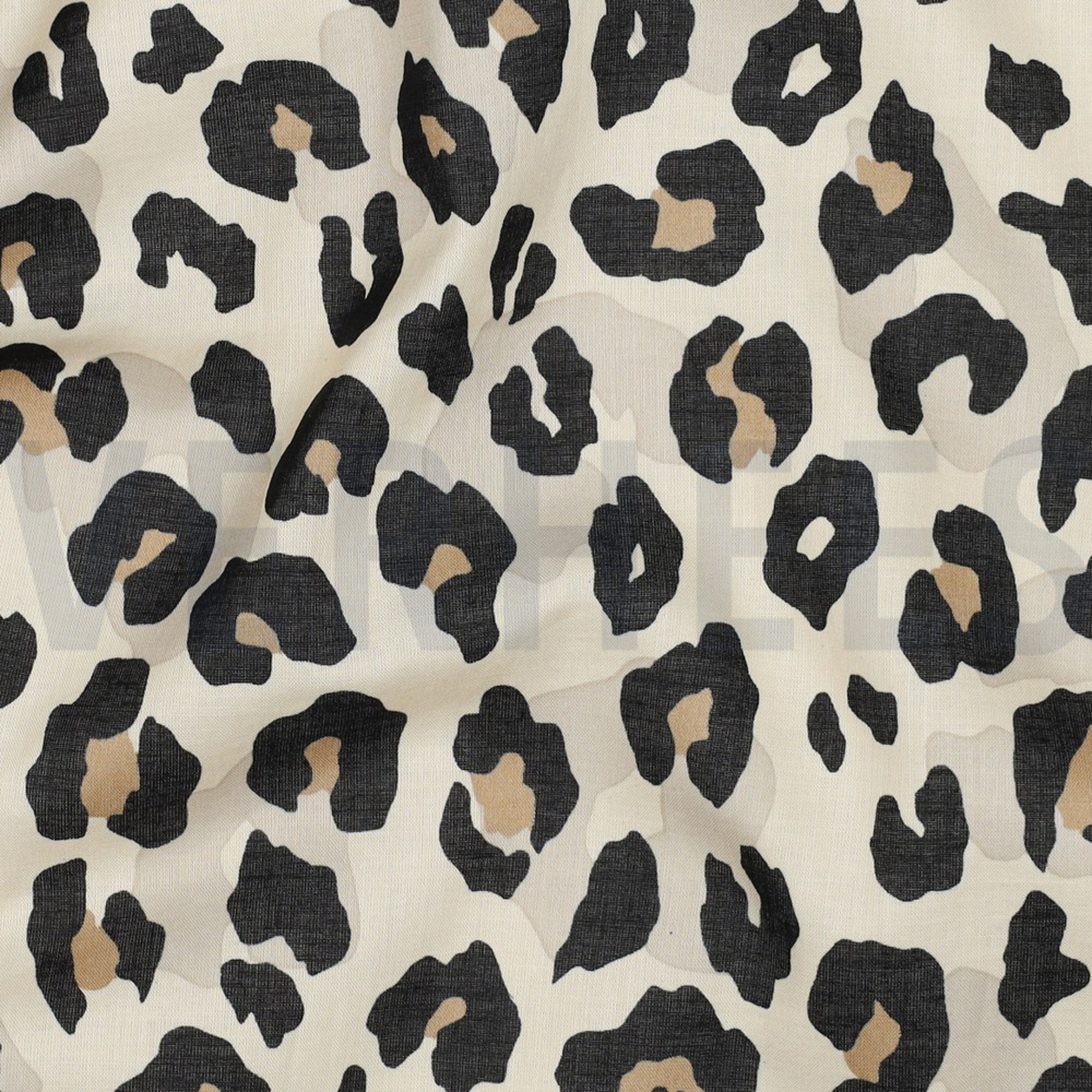 COTTON VOILE ANIMAL SKIN SAND (high resolution) #2
