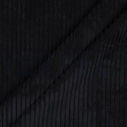 VELOURS DECO CORDUROY BLACK (thumbnail) #2