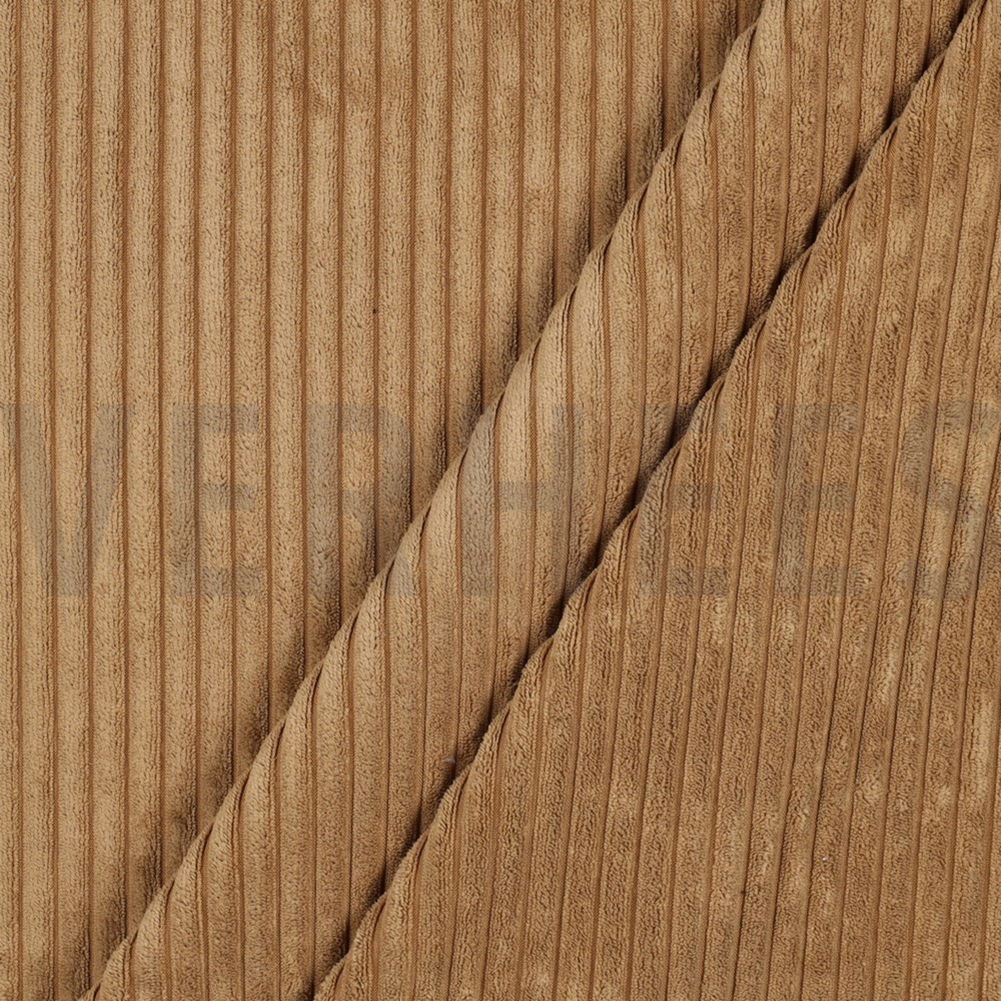 VELOURS DECO CORDUROY CAMEL (high resolution) #2