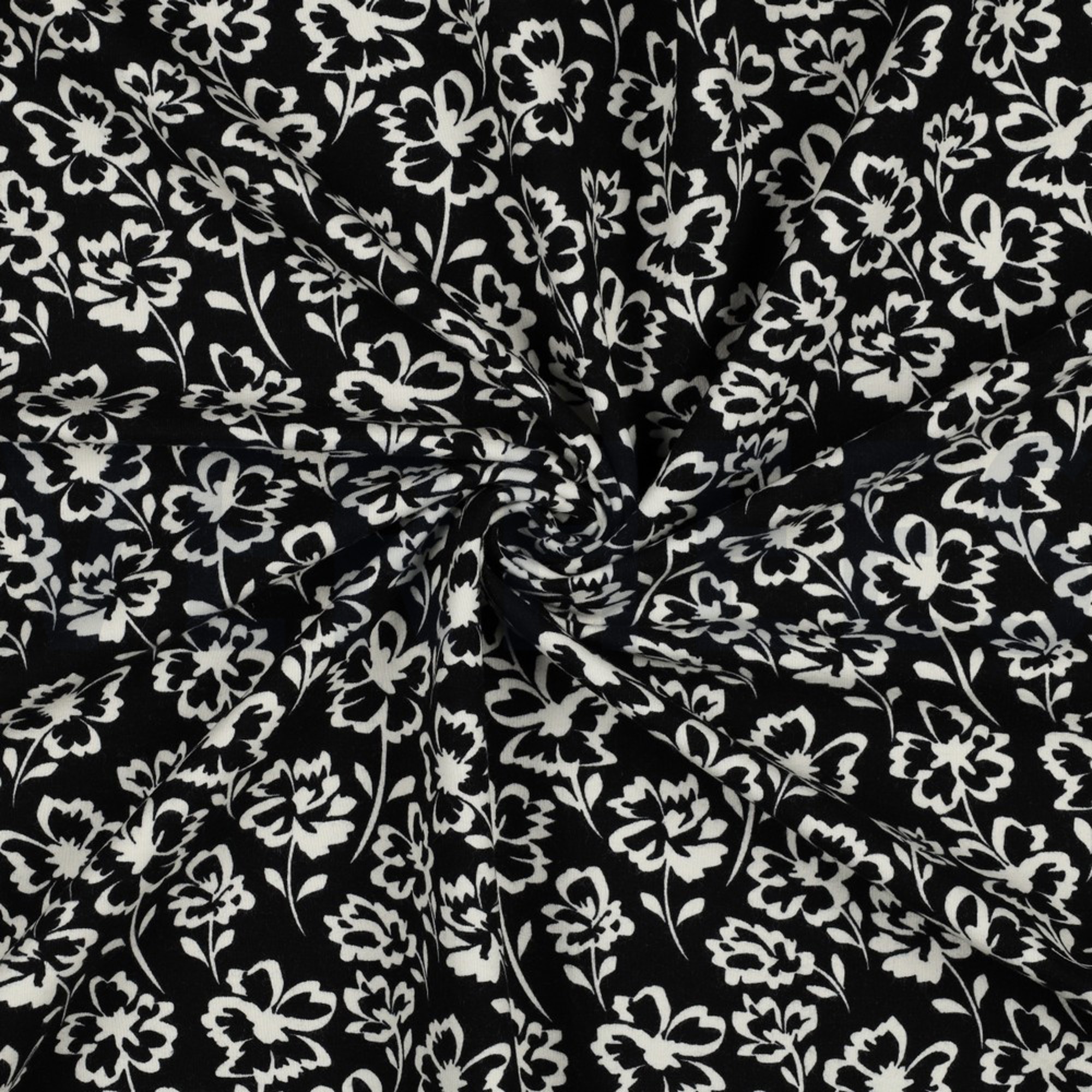 SOFT SWEAT FLOWERS BLACK (high resolution) #2