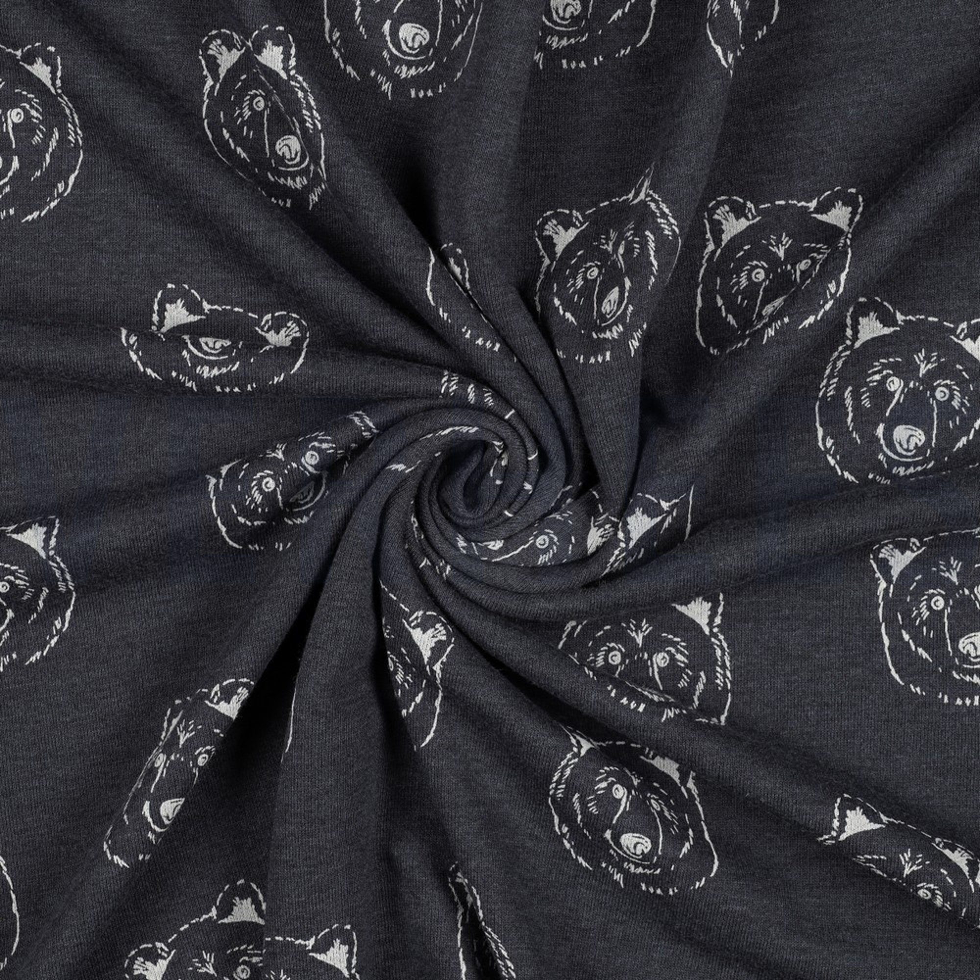 SWEAT MELANGE BEARS INDIGO MELANGE (high resolution) #2