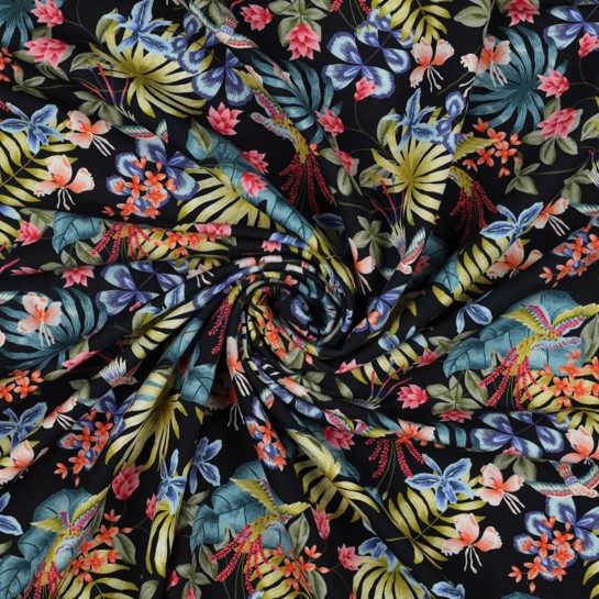 SWEAT DIGITAL TROPICAL BIRDS NAVY #7