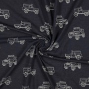 JERSEY MELANGE CARS INDIGO MELANGE (thumbnail) #2