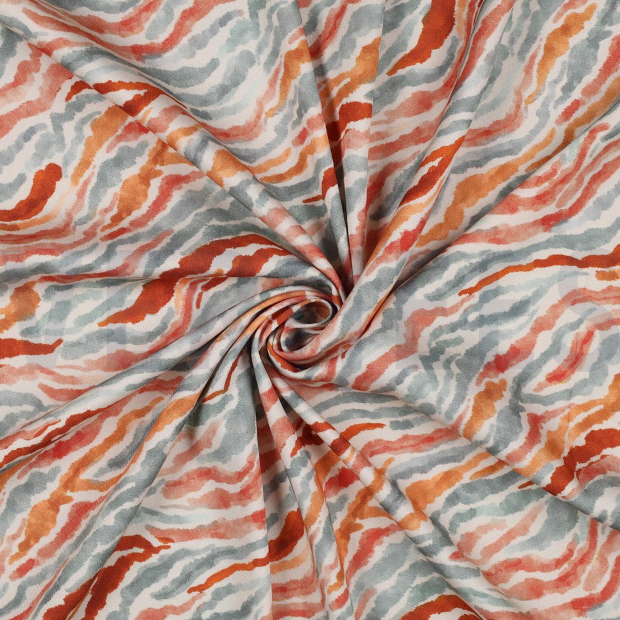 ROSELLA STRETCH DIGITAL ANIMAL SKIN ECRU (high resolution) #2