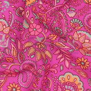 LENZING ECOVERO DIGITAL PAISLEY FUCHSIA (thumbnail) #2