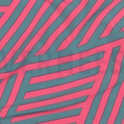 MAGNOLIA STRETCH GEOMETRIC PETROL/FUCHSIA (thumbnail) #2