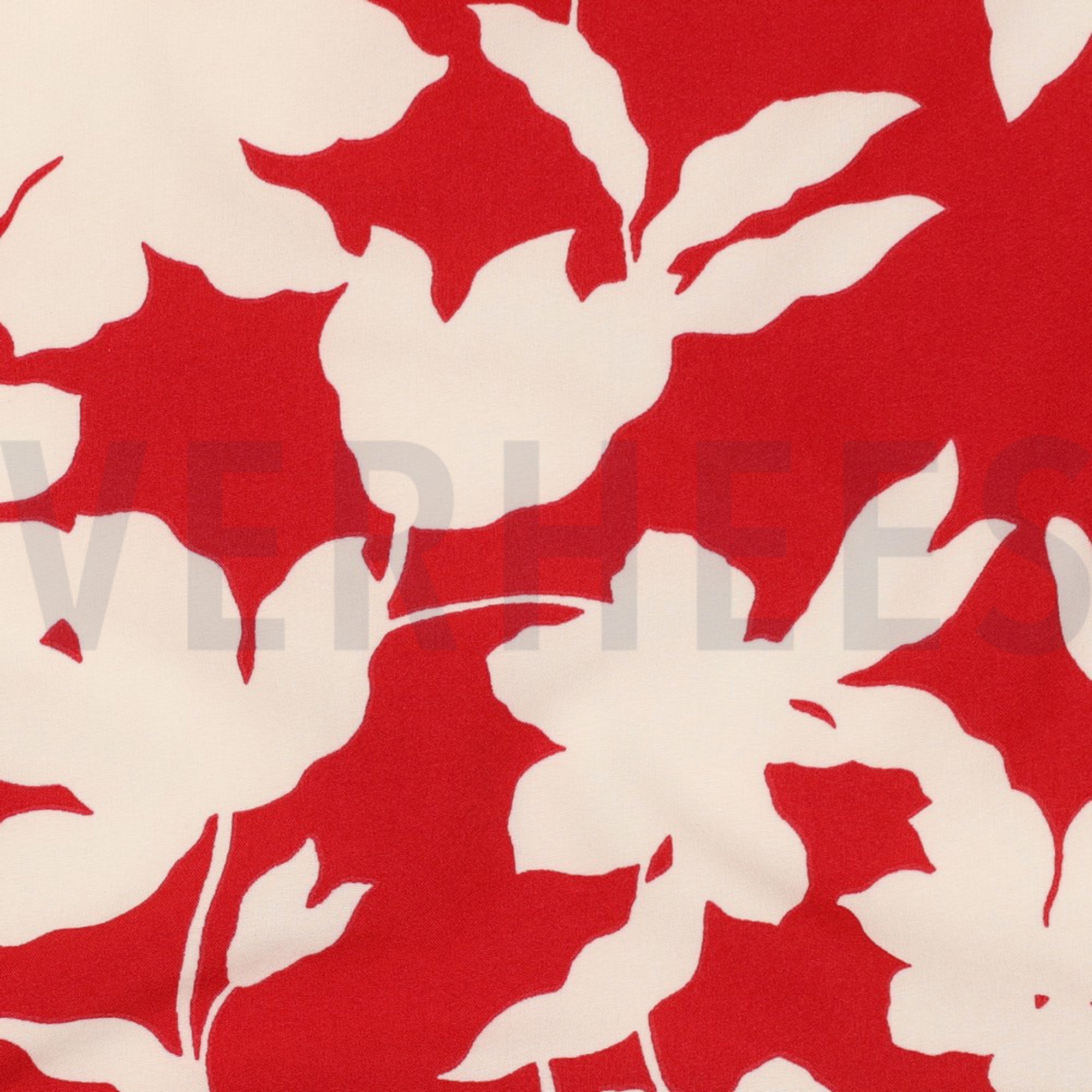 MAGNOLIA STRETCH FLOWERS RED (high resolution) #2