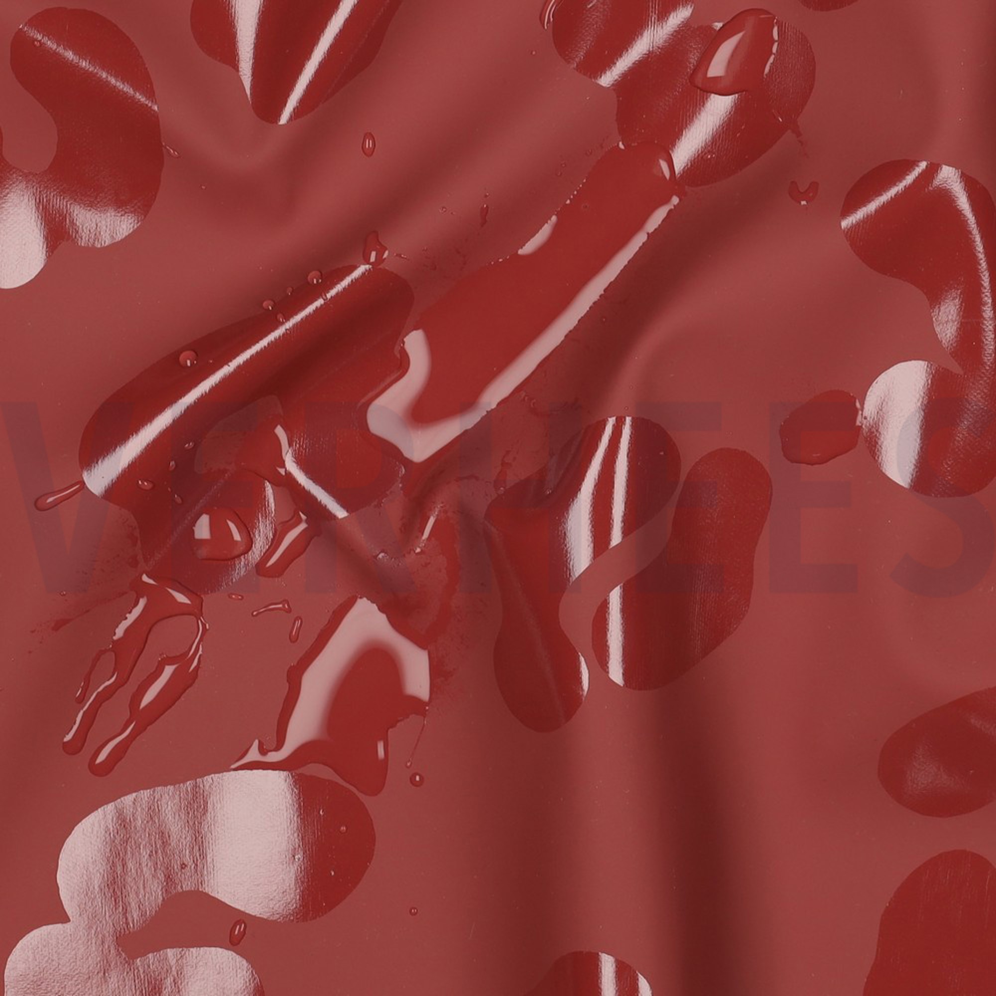 RAINCOAT ANIMAL SKIN BORDEAUX (high resolution) #2