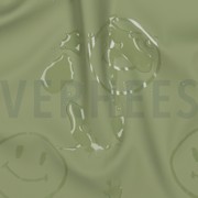RAINCOAT HAPPY FACES ARMY GREEN (thumbnail) #2