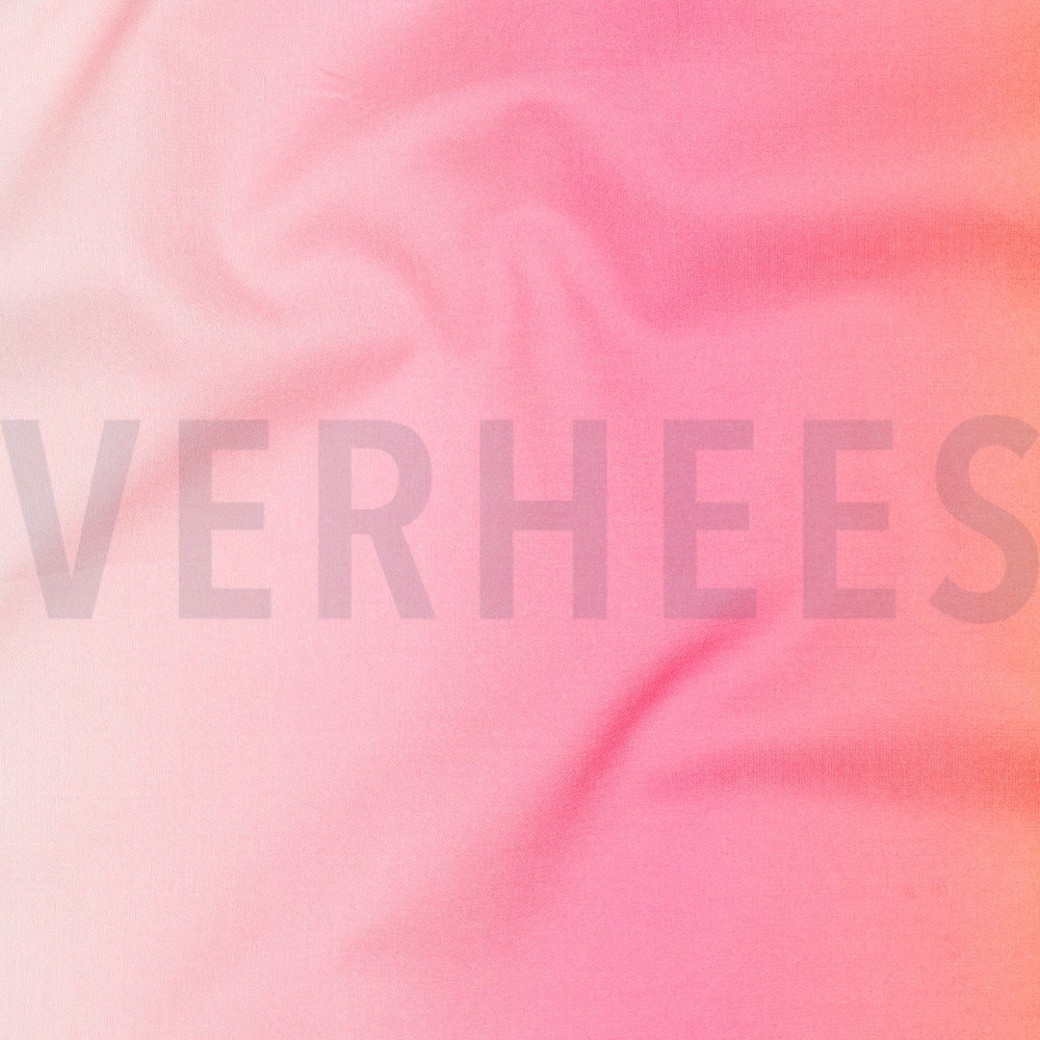 COTTON VOILE DIGITAL ABSTRACT PINK #2